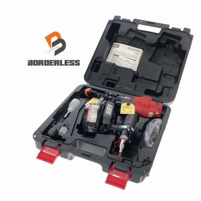 MAX マックス 41 mm 高圧 ターボドライバー HV R G 5 クールグレー ねじ打機 ねじ打ち機 ビス打機 ビス打ち機117554