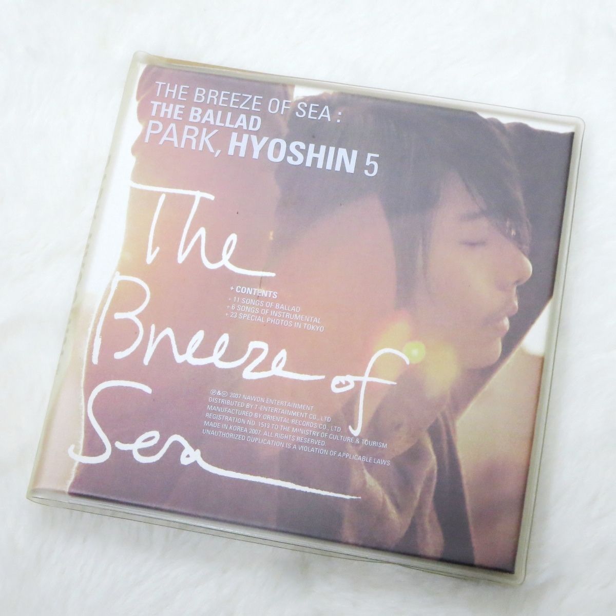 韓国CD ★パク・ヒョシン 5集 The Breeze of Sea 新品 ☆送料込み☆パク・ヒョシン 5集 The Breeze Of The Sea: The