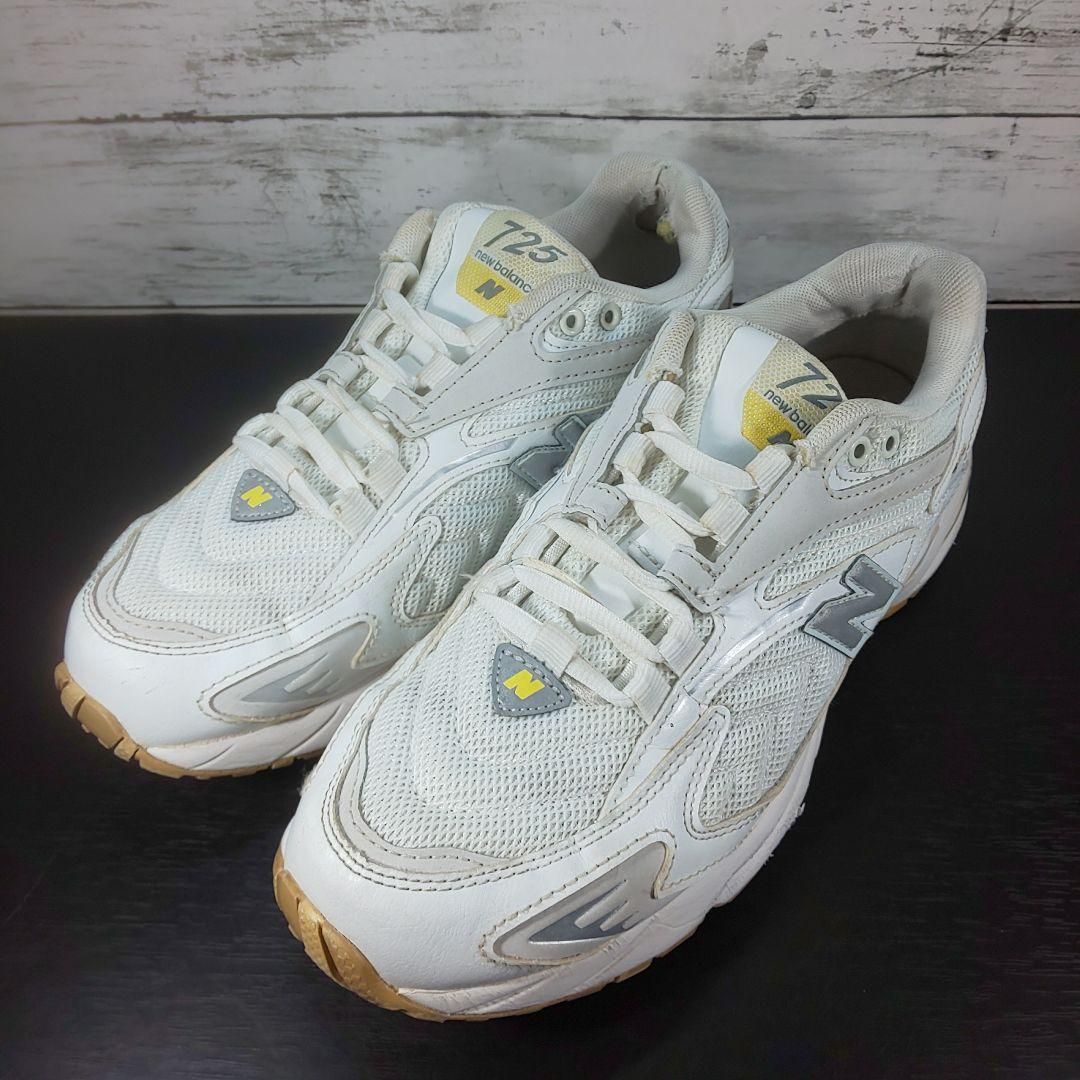 NEWBALANCE ML725 ニューバランス エムエル725 25.0cm ホワイト 白 