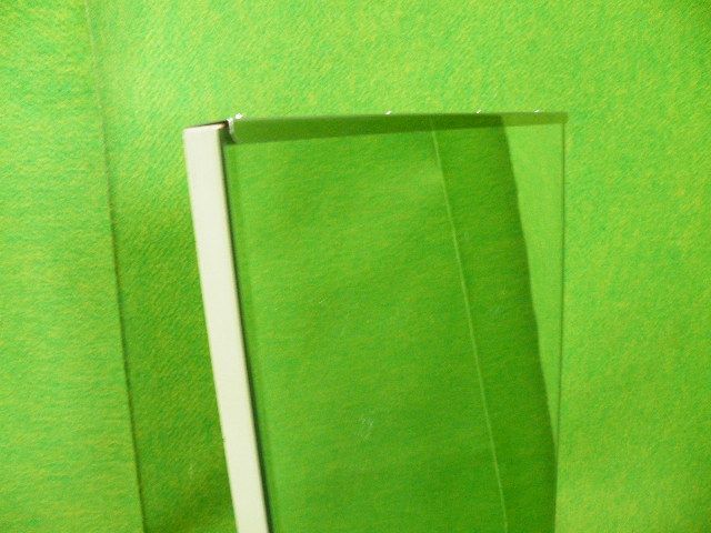 白フレームのスタンドミラー キャスター付き 姿見 全身鏡 ルームミラー M-115