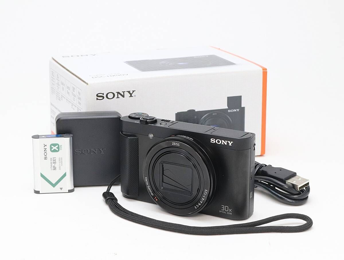 B (並品) SONY ソニー Cyber-shot DSC-HX90V ブラック 初期不良返品