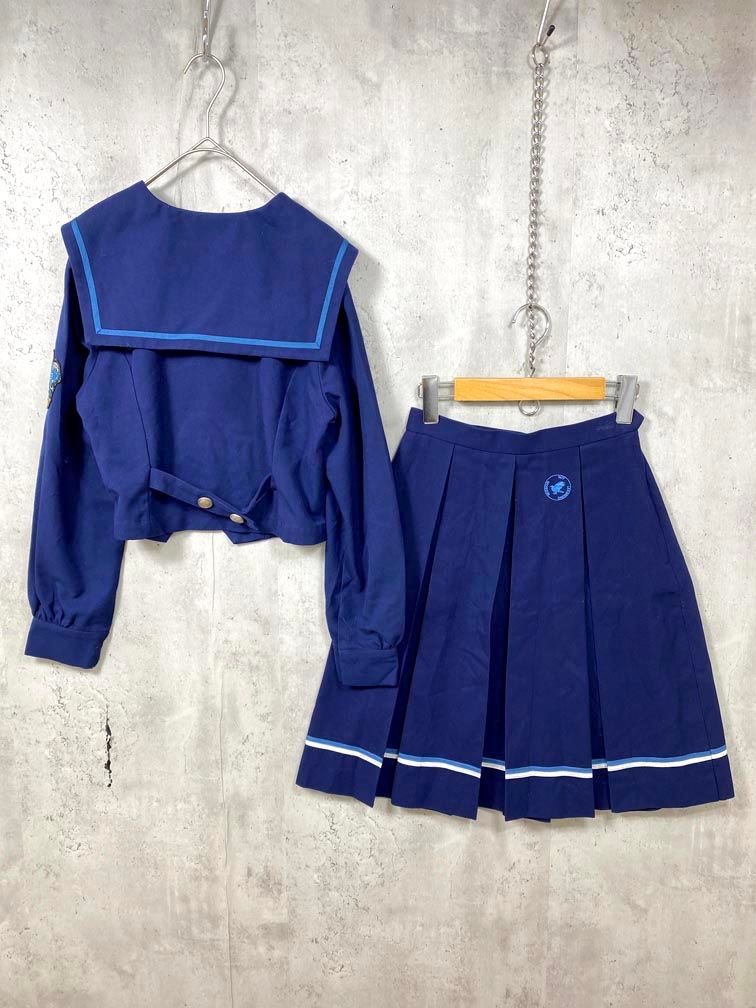 ハリーポッター KYOUKO レイブンクロー制服 リボン セーラー服風ブレザー スカート セットアップ sizeM 青 レディース