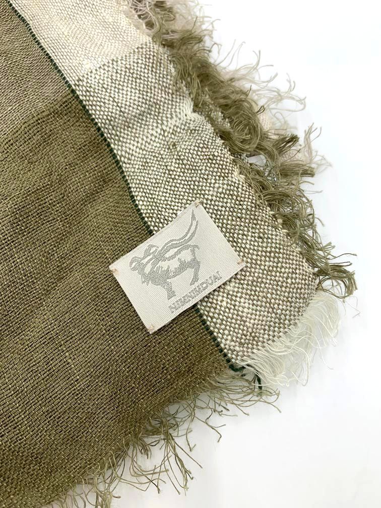 マニプリ フルーツ柄ストール マニプリ フルーツデザイン 大判ストール