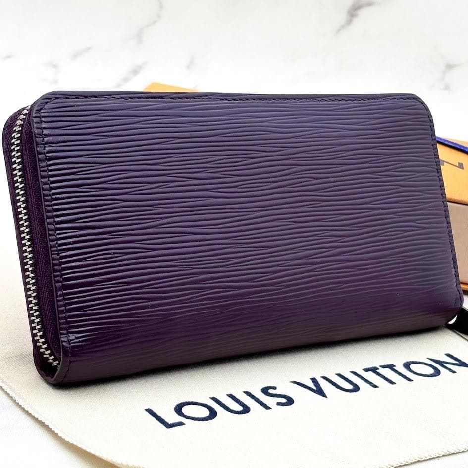 【超極美品】ルイヴィトン　エピ　ジッピーウォレット　フューシャ ☆極美品☆ルイヴィトン長財布エピジッピーウォレットフューシャレディース