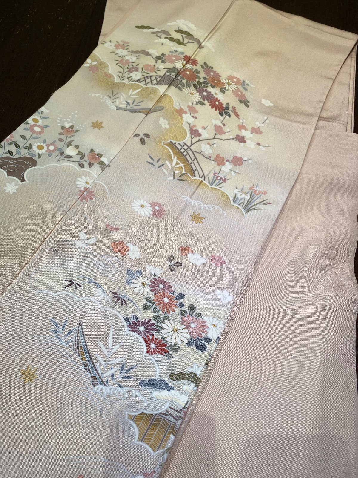 着物まとめ売り】正絹訪問着12枚 着用可 リメイク素材 目立った汚れ