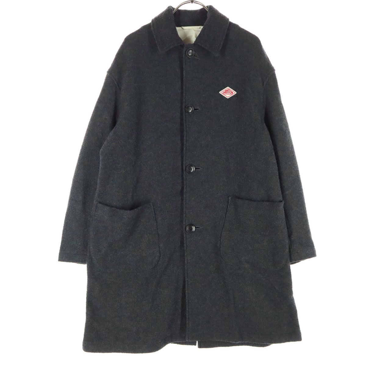 ダントン コート 古着 美品 美品 DANTON ダントン ウールモッサコート