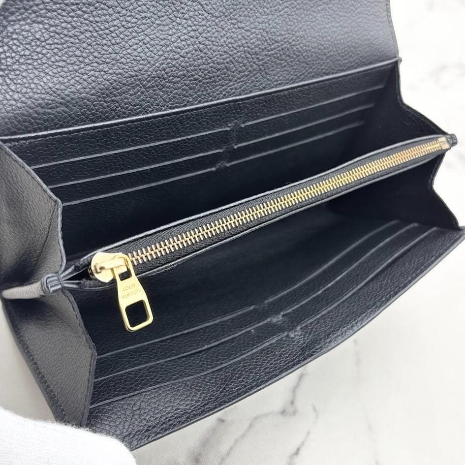 極美品】ルイヴィトン ポルトフォイユサラ アンプラント ブラック