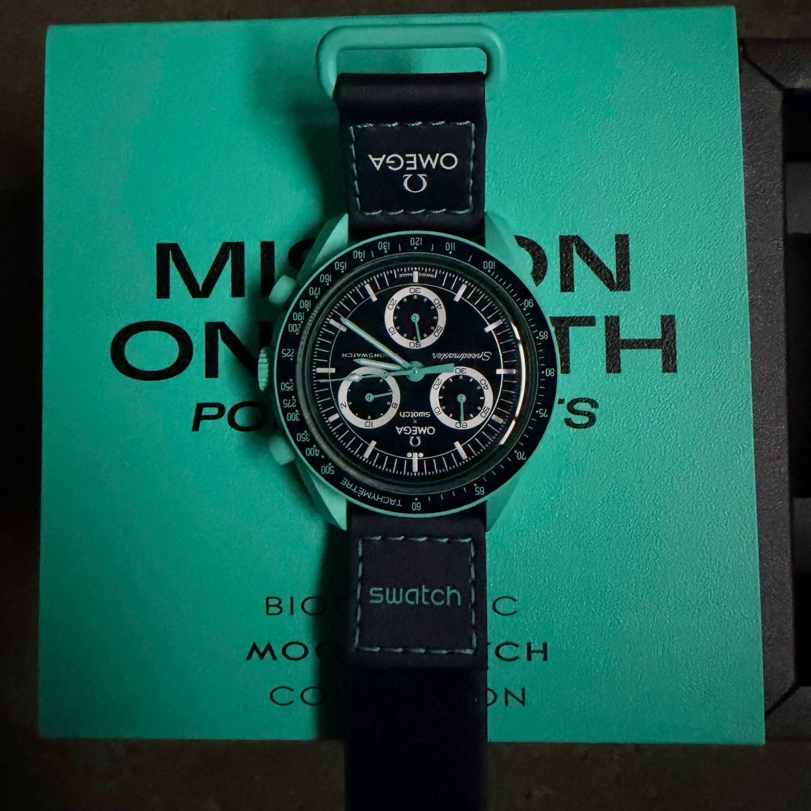 OMEGA x Swatch MoonSwatch MISSION ON EARTH Polar Lights 地球 北極 