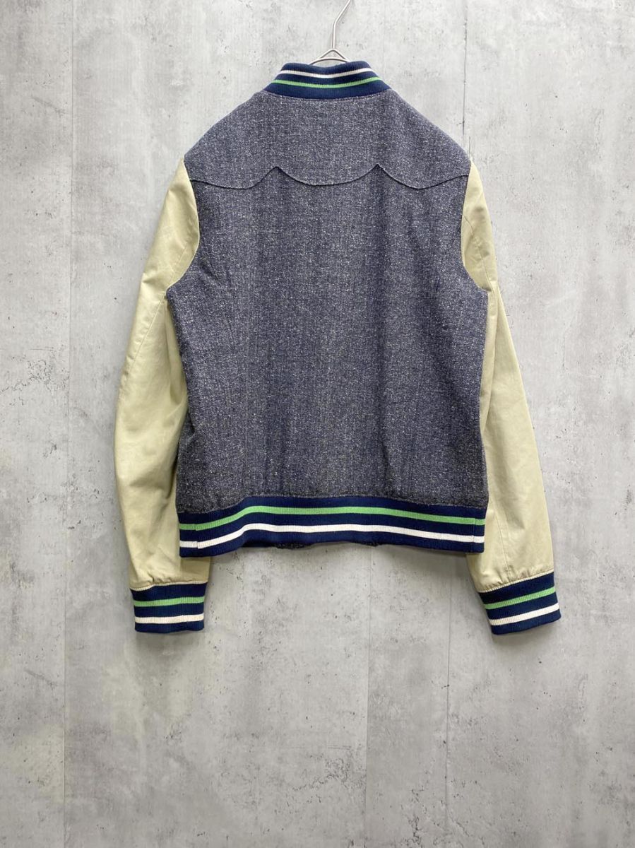 FRAPBOIS half フラボア ハーフ スタジャン ジャケット size1/グレー 