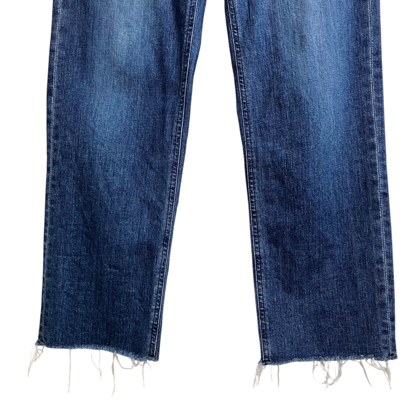 YANUK IENA別注 ボーイズストレート カットオフ LEA 24 MBL