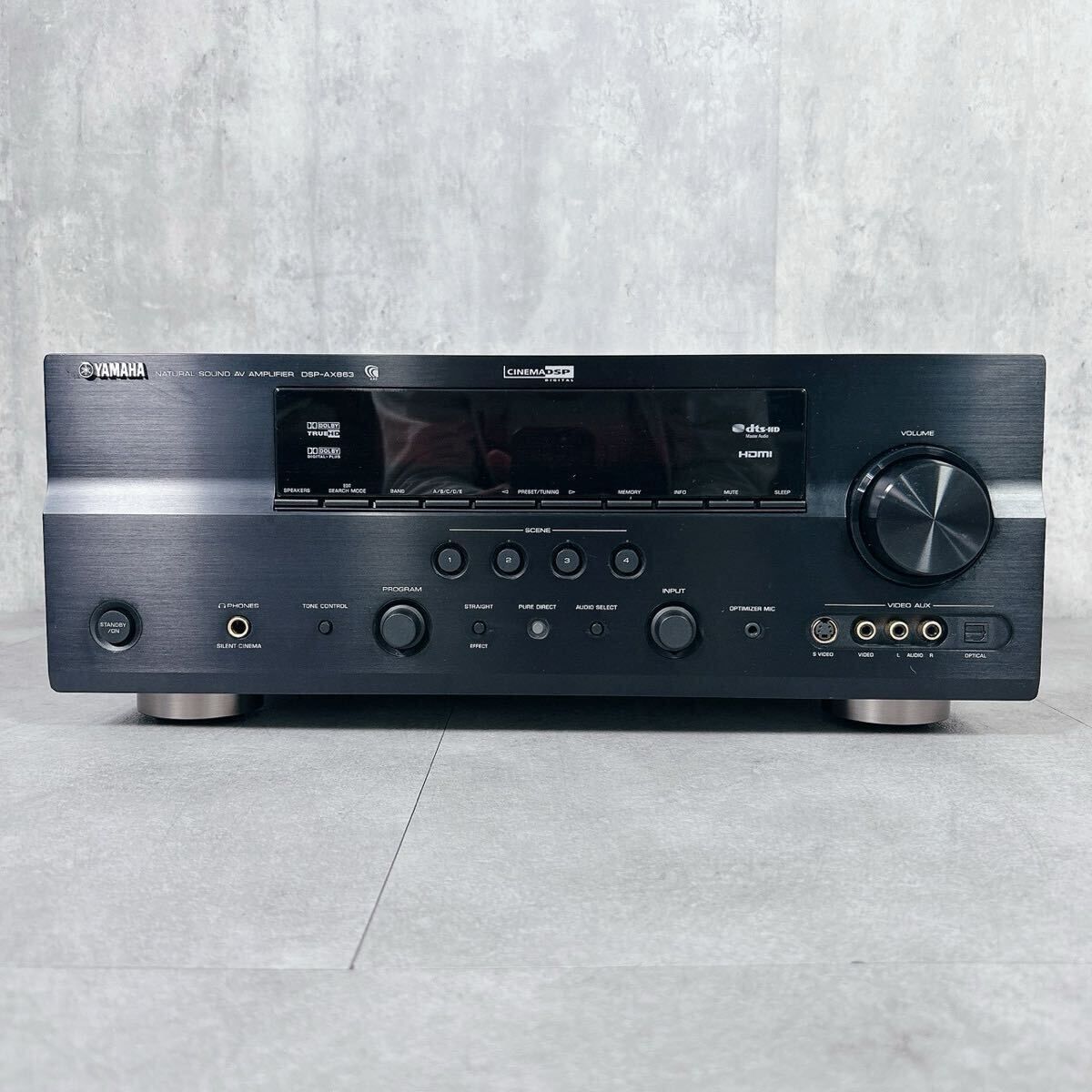 V106 YAMAHA ヤマハ DSP-AX863 AVアンプ 映像機器 - メルカリ