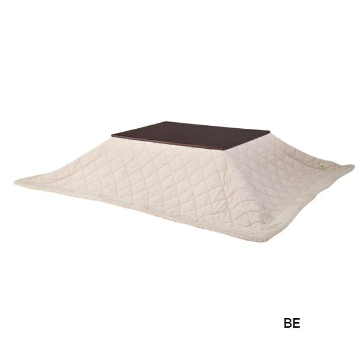 薄掛コタツ布団 長方形 ツイード こたつ布団 長方形 190×230 防寒 シンプル おしゃれ もこもこ ふわふわ かわいい 80×120対応 ベージュ ブラウン
