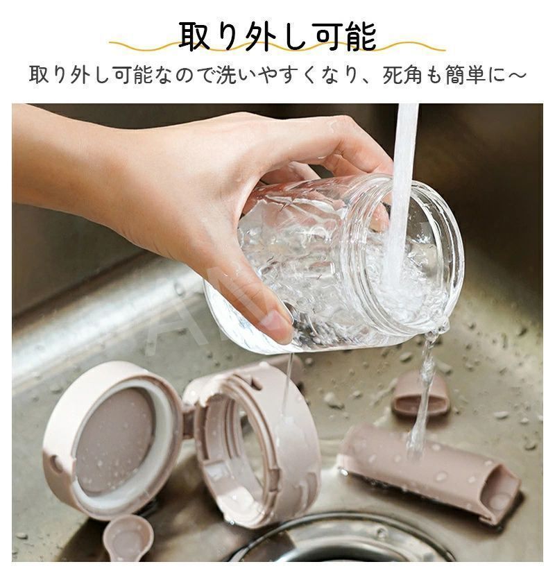 昭和レトロ花柄 調味料ケース 5個セット トレー付き 昭和レトロな調味