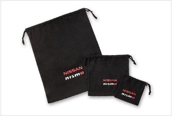 【ニスモ】バラモン 60袋　2箱 配送 日産純正 nismo 巾着 3枚セット(ブラック)新品 日産純正 nismo
