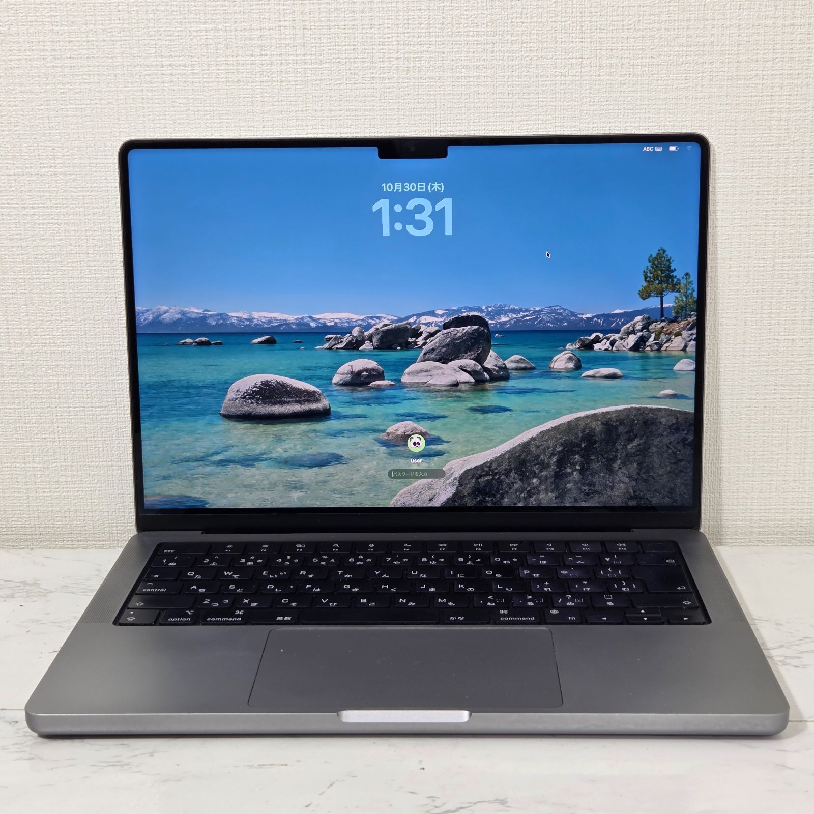  【良品】【上位モデル】【1週間保証】Apple MacBook Pro 14 2021 / M1 Max / RAM 64GB / SSD 1TB / GPU24コア / 充放電回数 : 106 ① MacBook本体