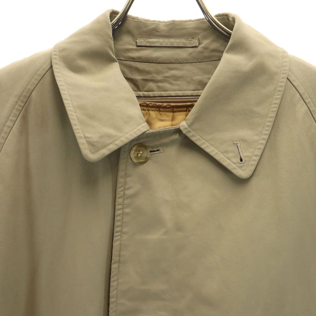 希少✨美品バーバリーズ　MARUZEN ステンカラーコート　ライナー カーキ　L Burberrys バーバリーズ 90s MARUZEN 丸善別注 英国製 オールド