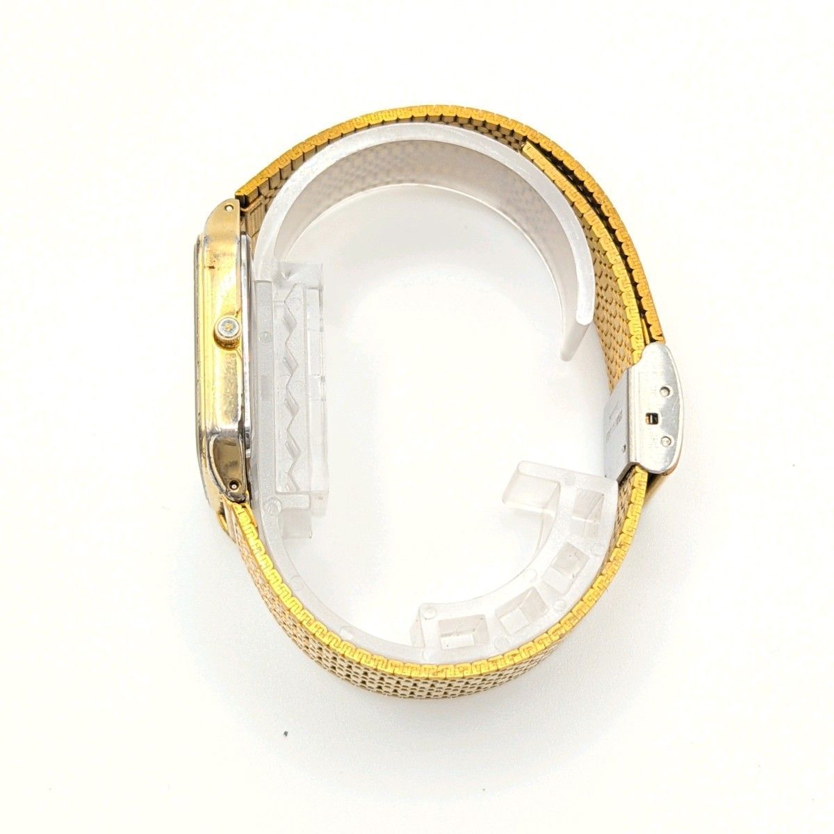 CITIZEN 2830-262841 Watch Quartz Square Men's Gold Vintage Y2K