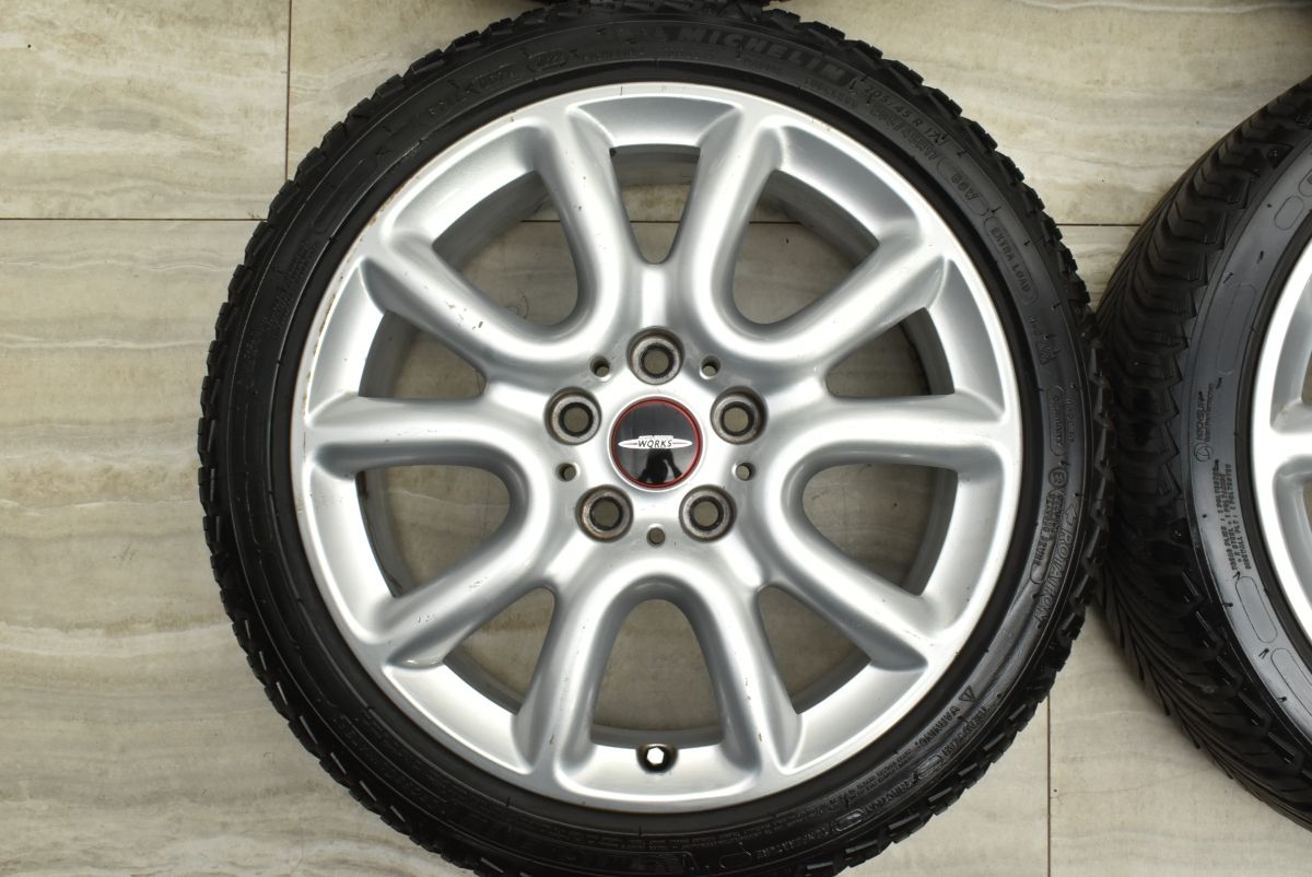 品 BMW MINI F 56 ミニクーパー ジョンクーパーワークス 17 in 7 J 54 PCD 112 ミシュラン 205 45 R JCW 55 57