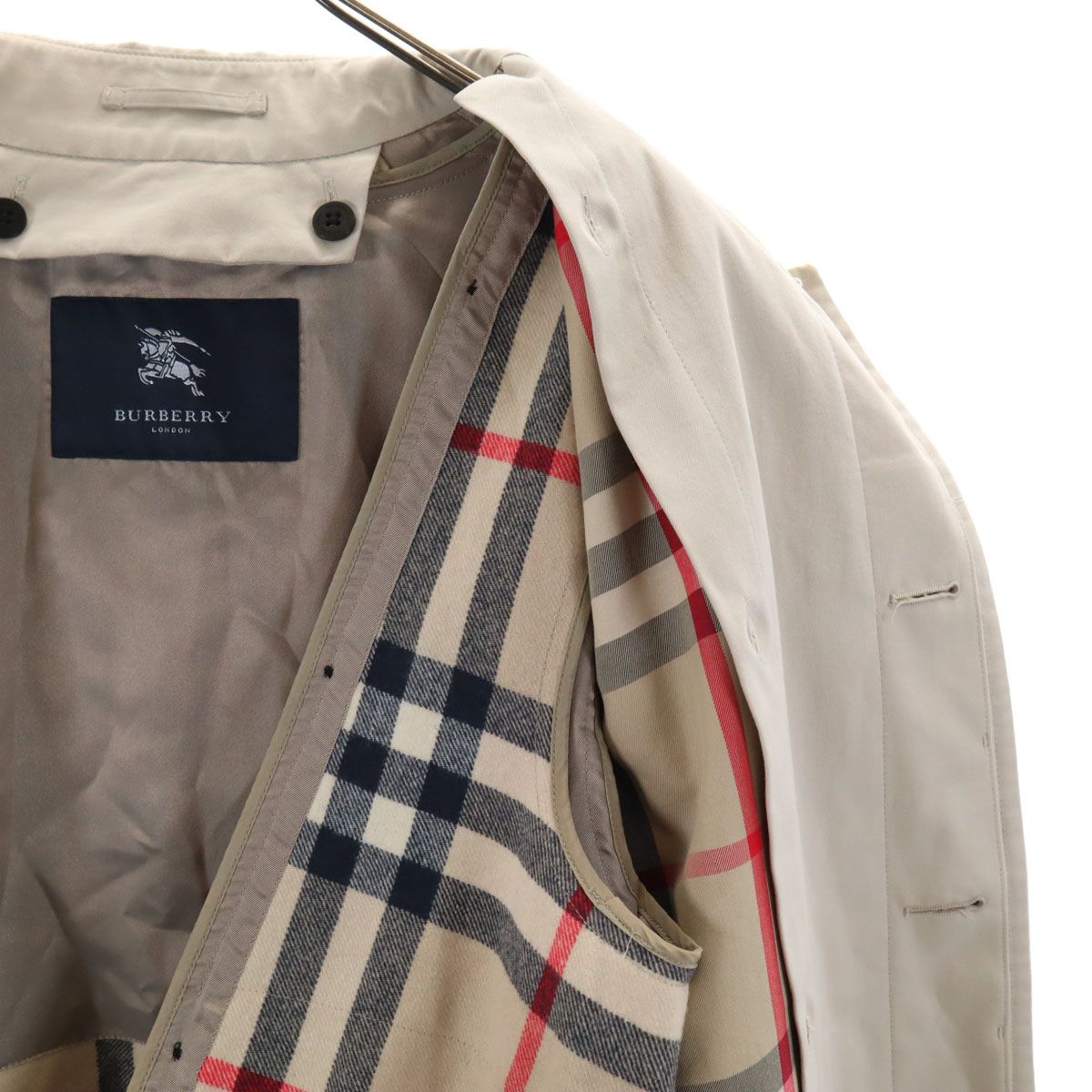 BURBERRY LONDON バーバリーロンドン 日本製 ステンカラーコート M