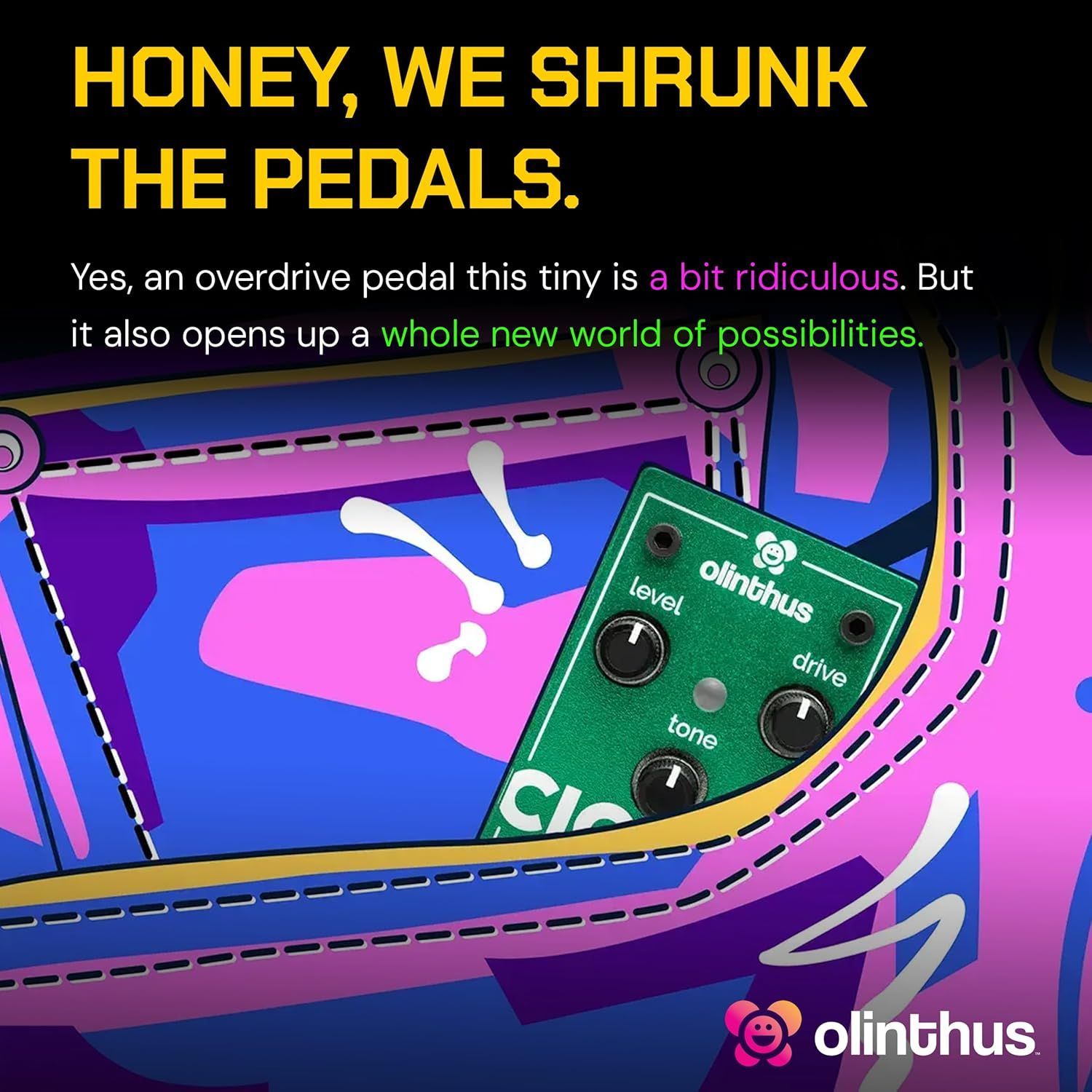 Olinthus オリンサス エフェクター オーバードライブ Cicada [入出力用