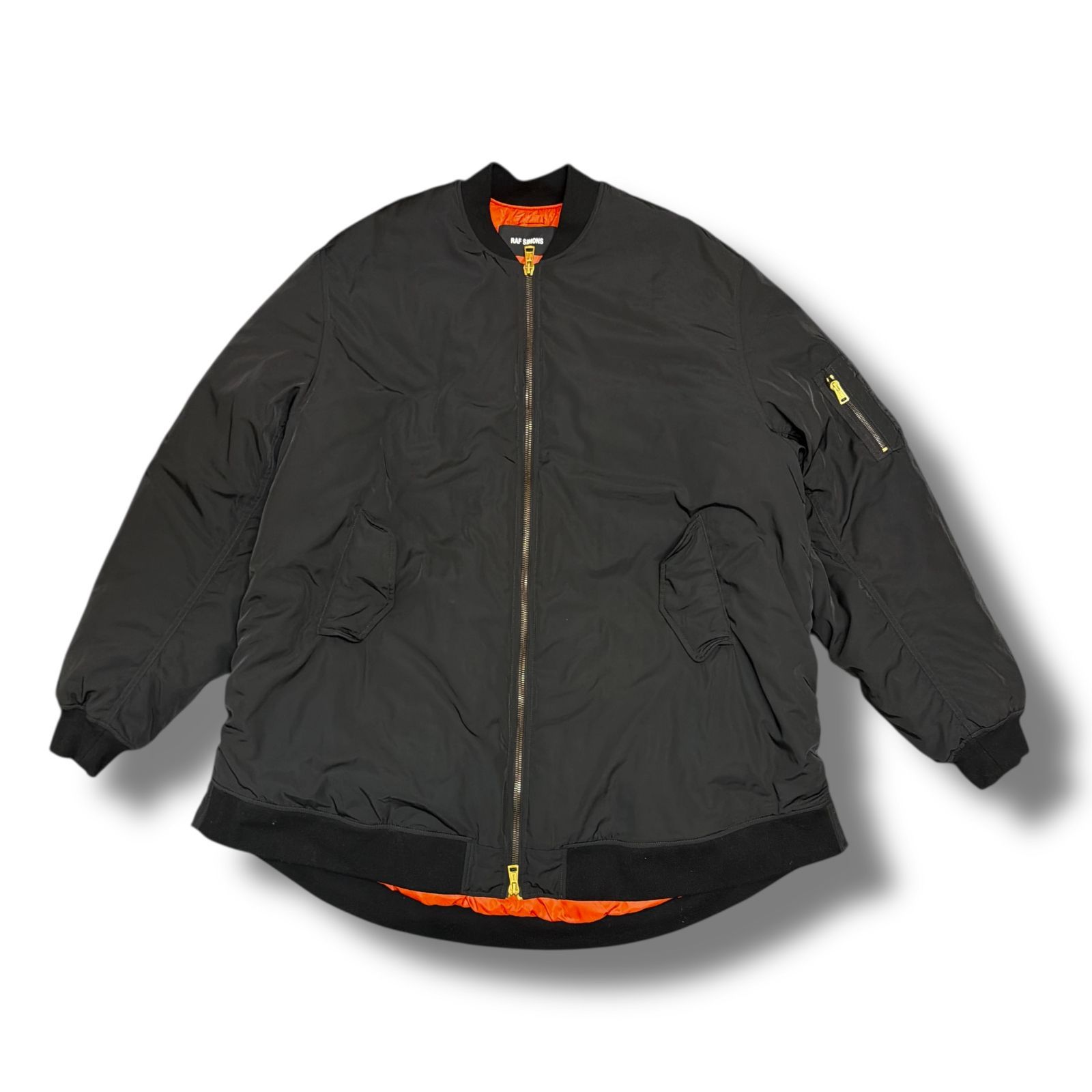 RAF SIMONS Equanimity shirting bomber jacket エクアニティボンバー