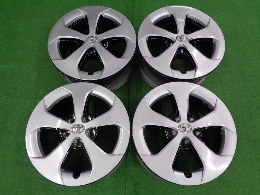30後期プリウス 純正ホイール 6J-15 5H100 +45 中古ホイール 15インチ
