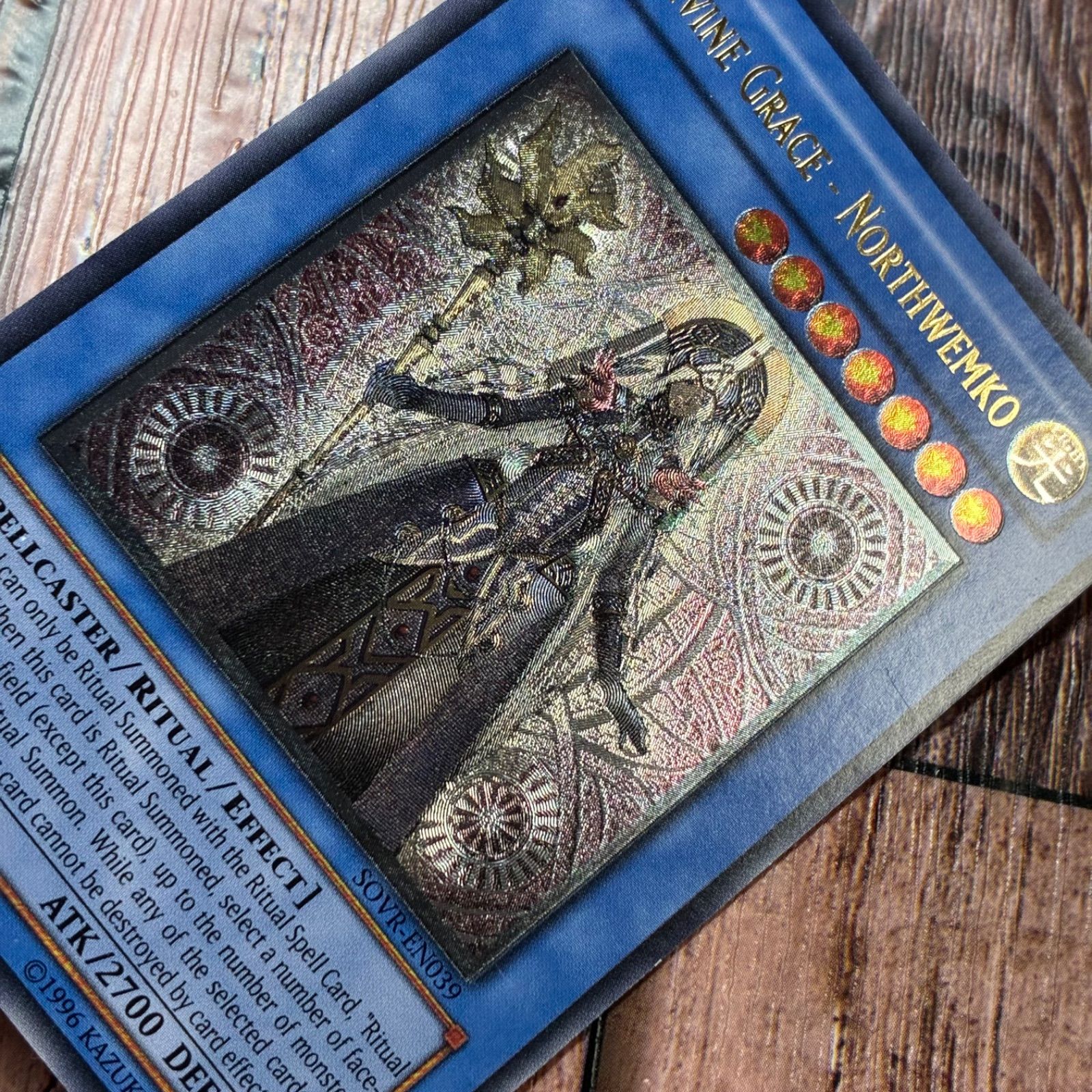 遊戯王 英語版 救世の美神ノースウェムコ レリーフ - メルカリ