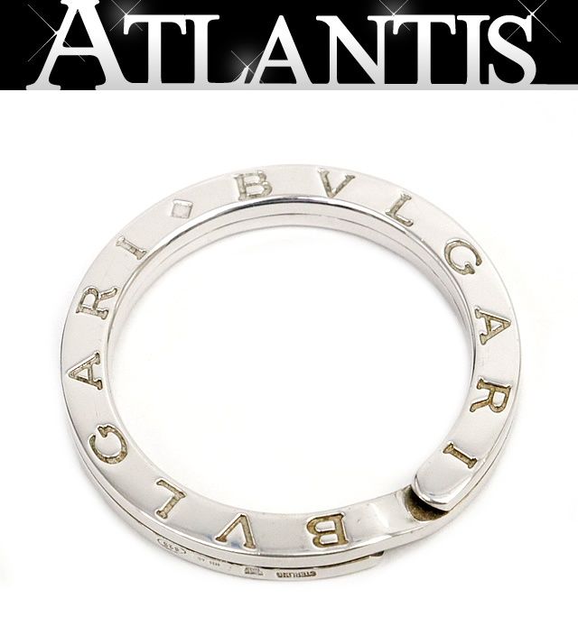 広尾店】ブルガリ BVLGARI キーホルダー ペンダントトップ シルバー  