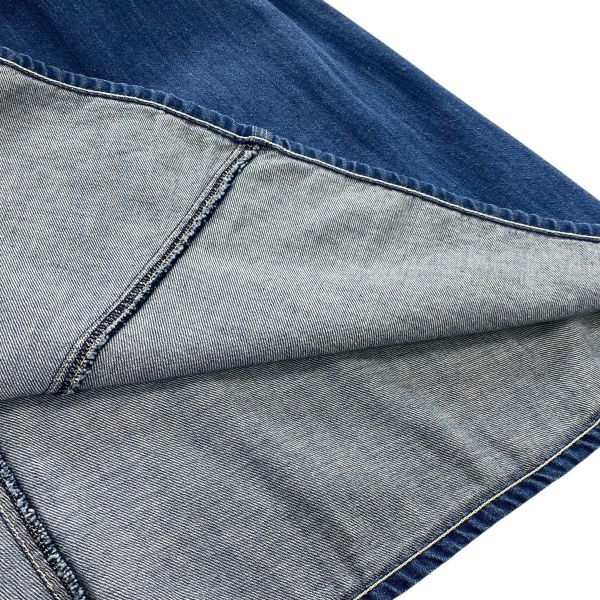 ◇ キャピタル KAPITAL シャツデニム オールインワンスカート 長袖