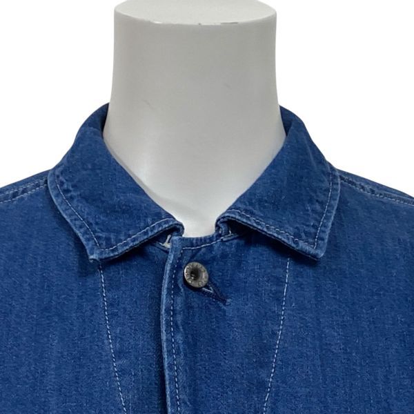 ◇ キャピタル KAPITAL シャツデニム オールインワンスカート 長袖 