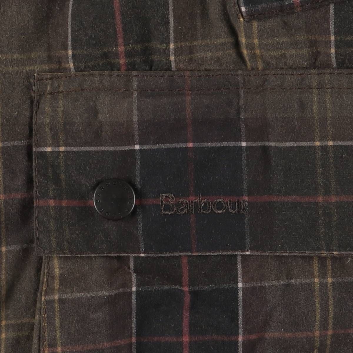 古着 00年代 バブアー Barbour BEDALE ビデイル チェック柄 3ワラント  