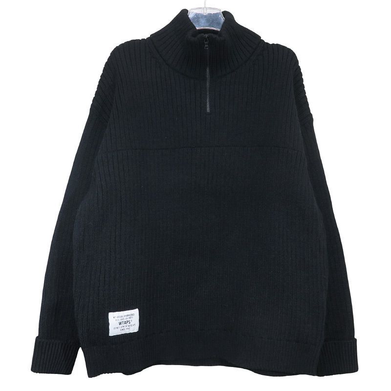 WTAPS ダブルタップス 24AW SUB/SWEATER/POLY 242MADT-KNM03 サブ