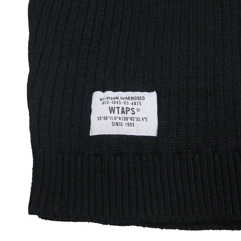 WTAPS ダブルタップス 24AW SUB/SWEATER/POLY 242MADT-KNM03 サブ
