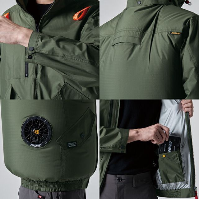 種類67：3XL/19：ザック/71：バーニー 【2025年 ファン＆バッテリー