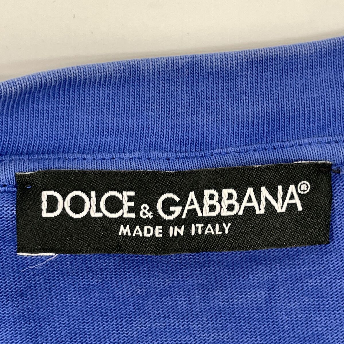 美品✨DOLCE & GABBANA ドルチェアンドガッバーナ　Tシャツ　ロゴ DOLCE&GABBANA ドルチェ ＆ ガッバーナ Tシャツ メンズ 半袖 ロゴ