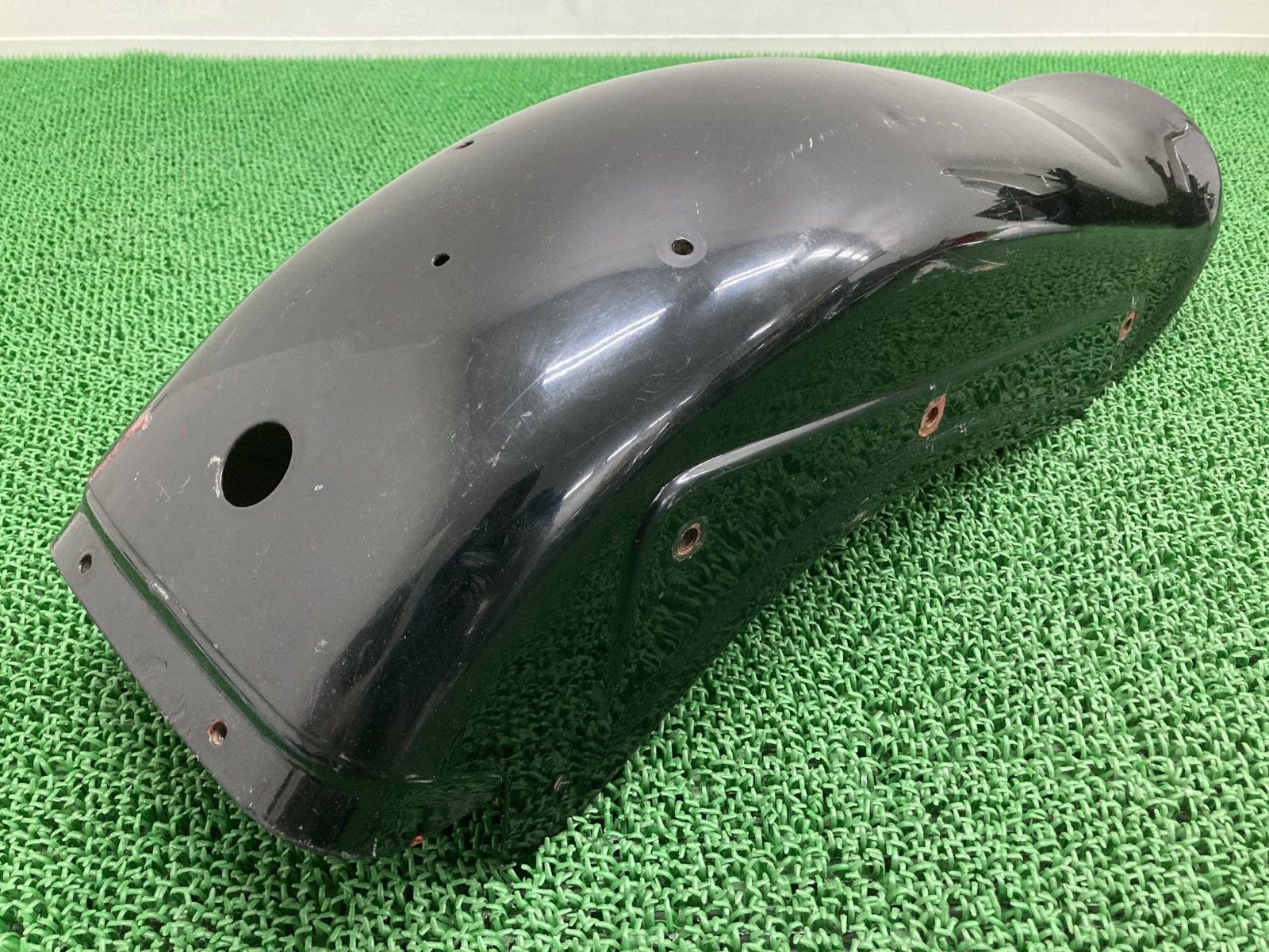 バルカン400 リアフェンダー カワサキ 純正 バイク 部品 VN400A VULCAN400 ペイント素材に コケキズ無し 品薄 品 Tj