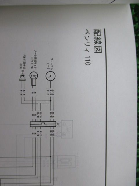 ベンリィ110 ベンリィ110プロ サービスマニュアル ホンダ 正規 中古