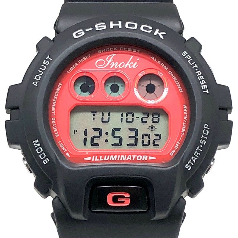 希少　G-SHOCK　アントニオ猪木モデル　DW-6900BIN　闘魂　レア G-SHOCK ジーショック DW-6900BIN-9 アントニオ猪木 限定 コラボモデル