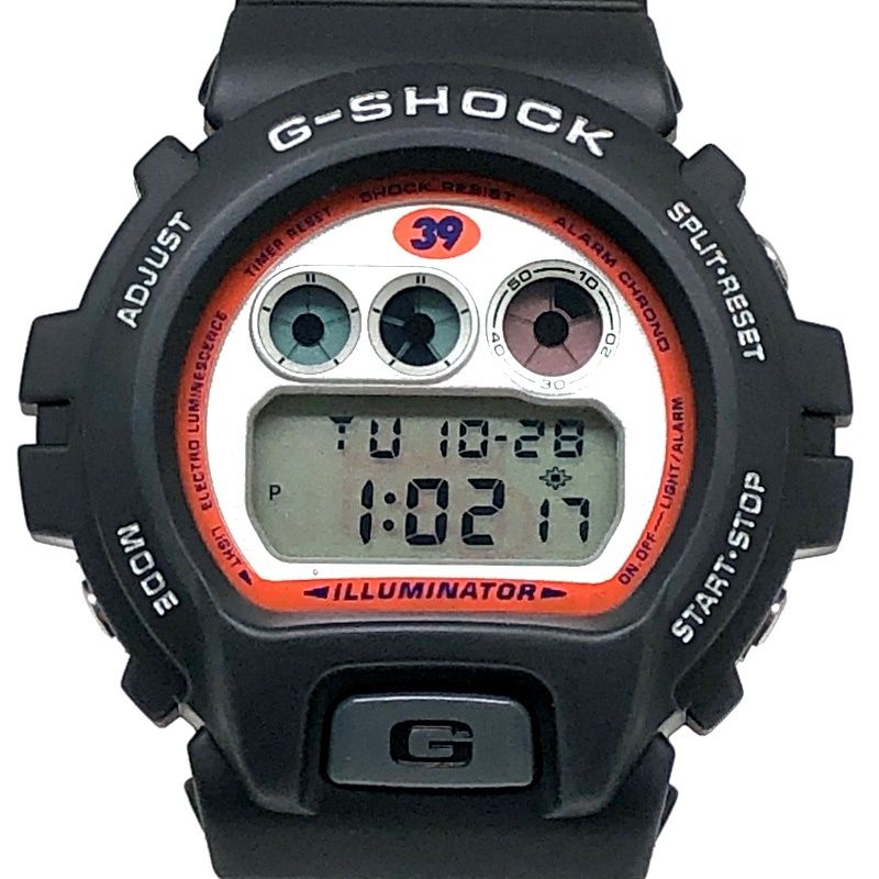 G-SHOCK ジーショック DW-6900BSK-9 高田道場 桜庭和志 コラボ 限定モデル SAKU39 イニシャルKSロゴEL 2001年発売 G-SHOCK ジーショック DW-6900BSK-9 高田道場 桜庭和志 コラボ 限定