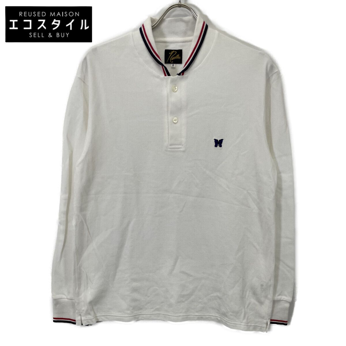 needles ニードルズ NS267 Shawl Collar L/S Polo ショールカラー 長袖