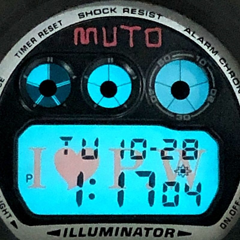 G-SHOCK ジーショック DW-6900BMK-9 MUTO 武藤敬司 全日本プロレス  