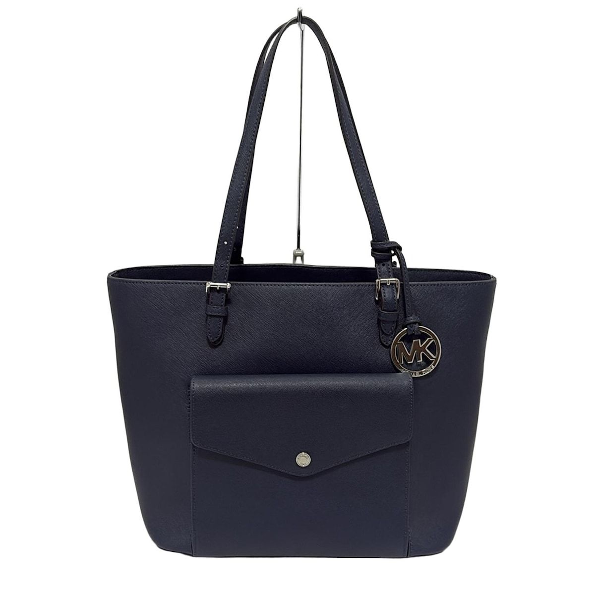 MICHAEL KORS(マイケルコース) トートバッグ - ダークネイビー レザー