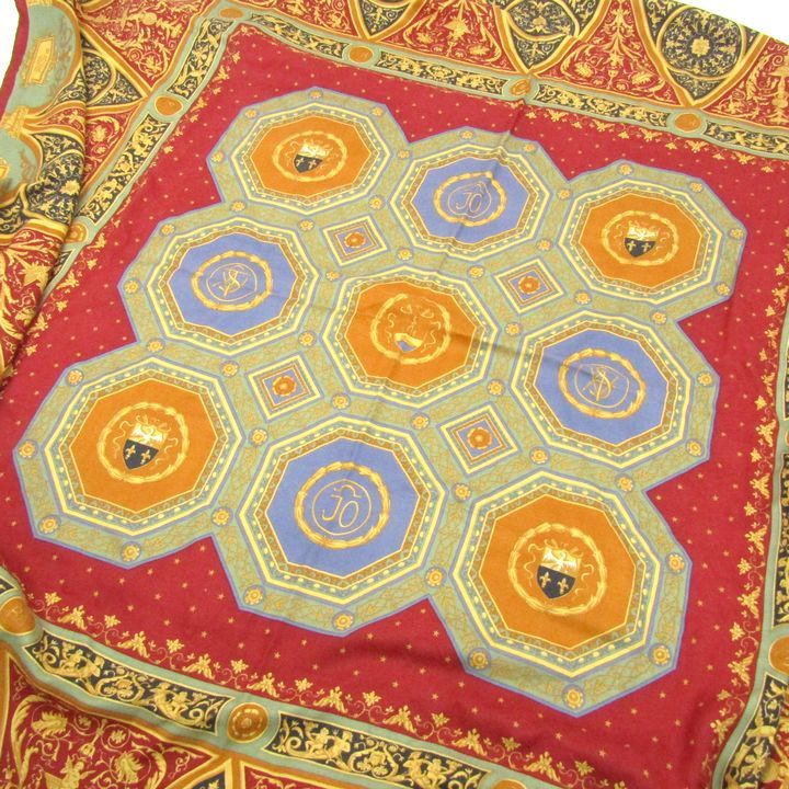 エトロ ストール スカーフ 大判 ウール/シルク混 イタリア製 ブランド