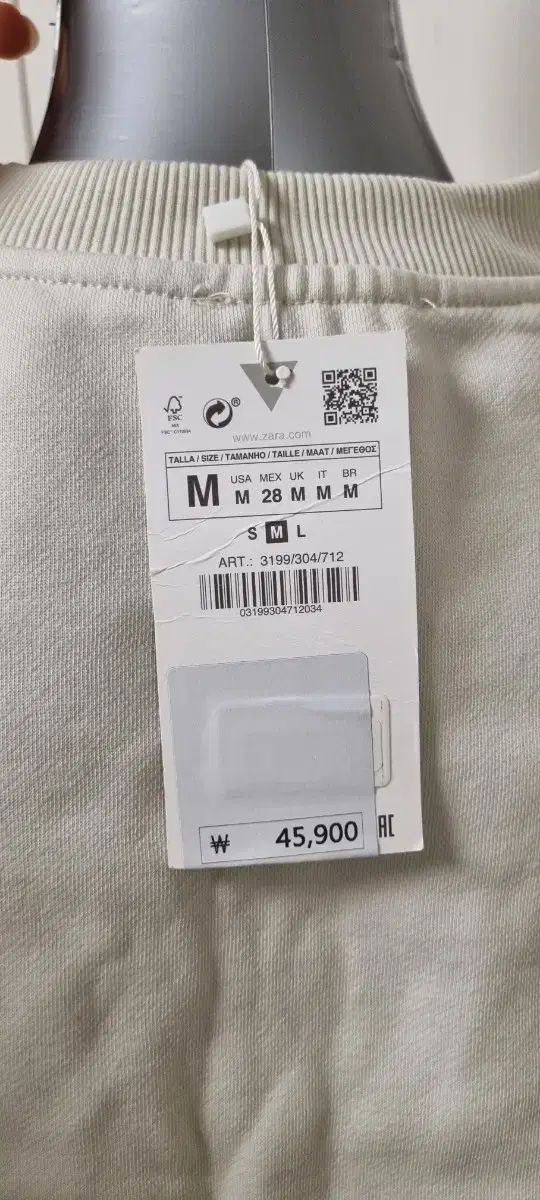 クロップド トレーナー