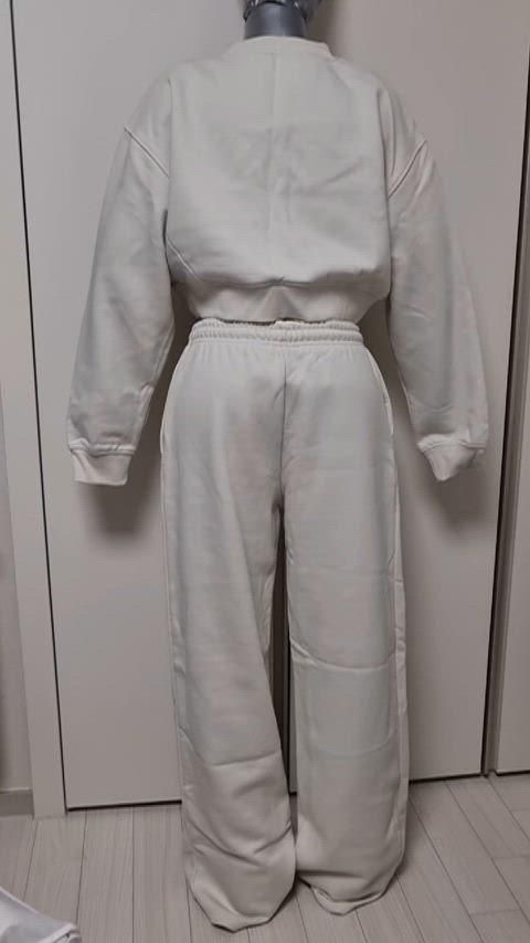 クロップド トレーナー