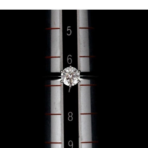 ティファニー ソリティア 0.56ct ダイヤモンド リング I-VVS1-3EX