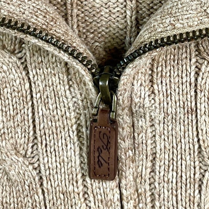 POLO RALPH LAUREN ポロラルフローレン ハーフジップ シルク ケーブル