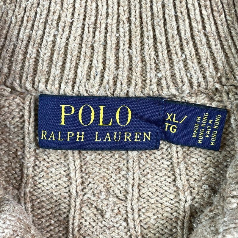 POLO RALPH LAUREN ポロラルフローレン ハーフジップ シルク ケーブル