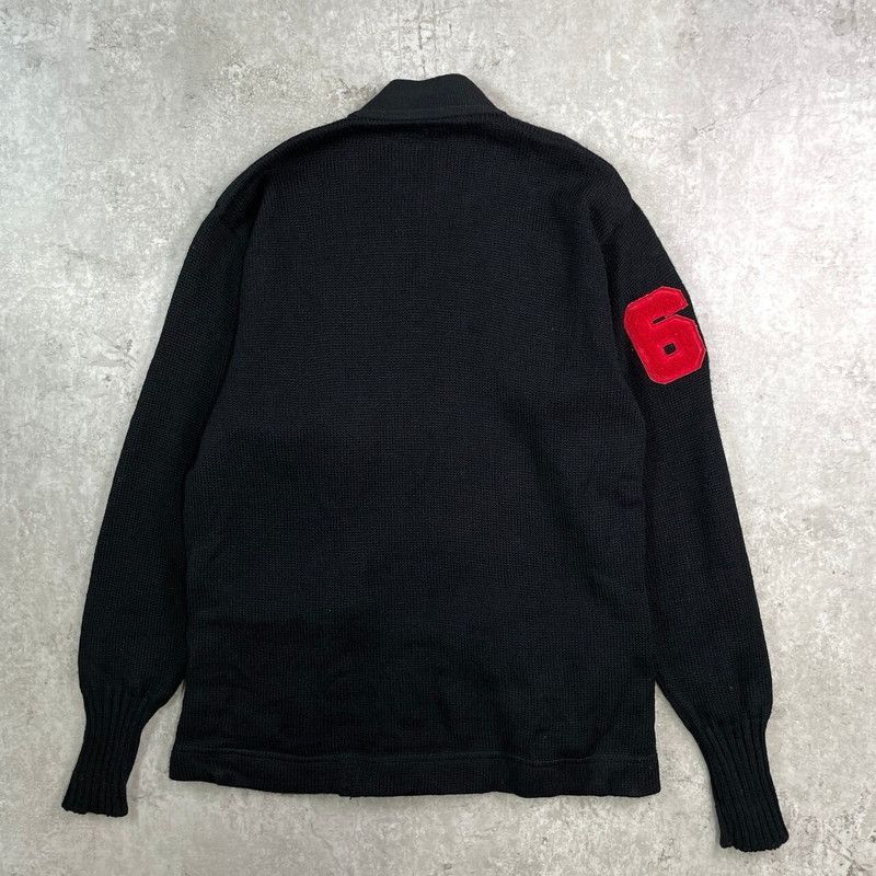 60年代 ワッペン ウールレタードカーディガン メンズM相当 - メルカリ 