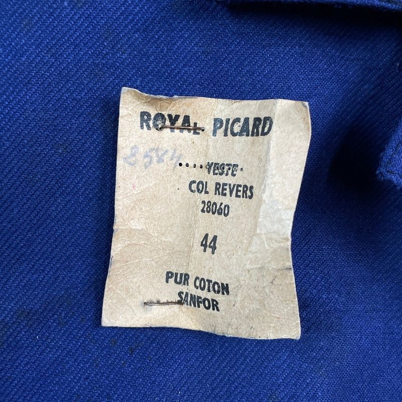 DEAD STOCK NOS 60年代 ROYAL PICARD フレンチワーク コットンツイル  